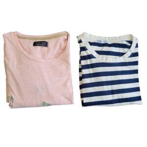 Bundle of 2 Zara Tee Shirts Size L